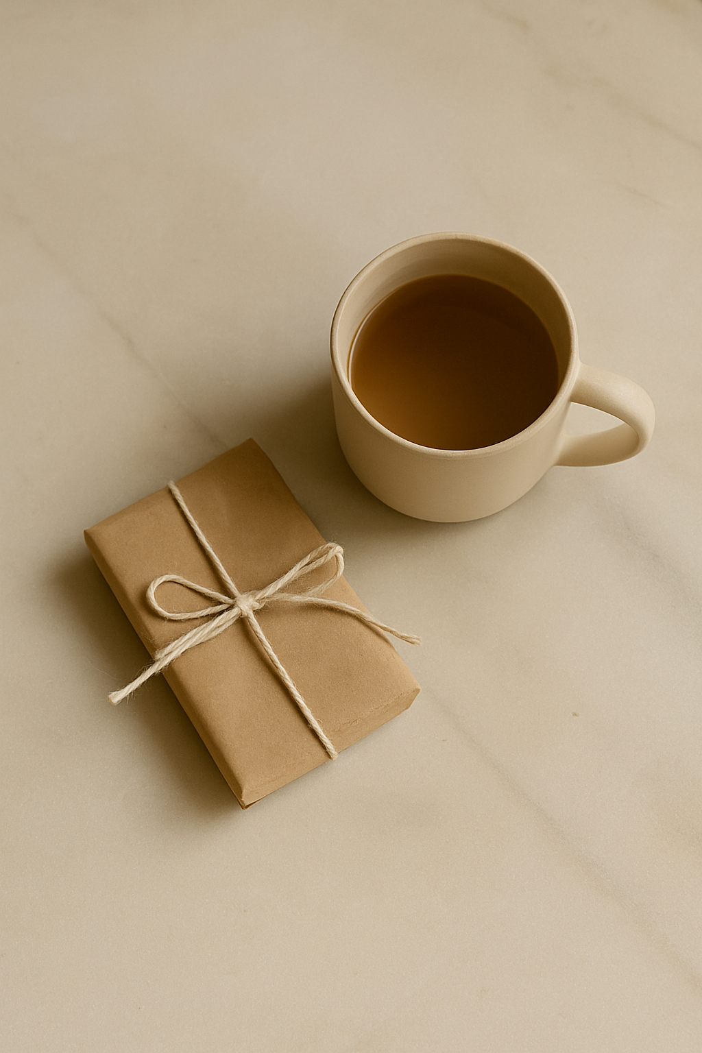 Crescita personale caffè e regalo